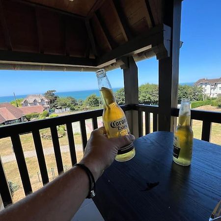 トルヴィル＝シュル＝メールAppart Lumineux Avec Vue Sur Mer A 180 Degresアパートメント エクステリア 写真